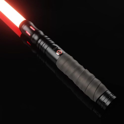 Duel Lightsabers Fénykard Felnőtteknek - Fém Markolatú, 44 Hüvelykes, Mozgásérzékelős, 16 Hangeffekttel, Nehéz Párbajokra, Fekete