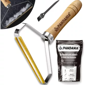   PANDANIA Ručný odstraňovač chlpov – Odstraňovač chlpov na pohovky, oblečenie a koberce, na odstránenie zvieracej srsti (mačky, psy)