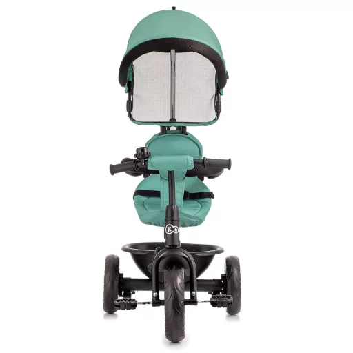 Kinderkraft Freeway 3u1 Tricikl Jogger Kolica Rotirajuće Sjedalo 9 mj-5 god Zelena