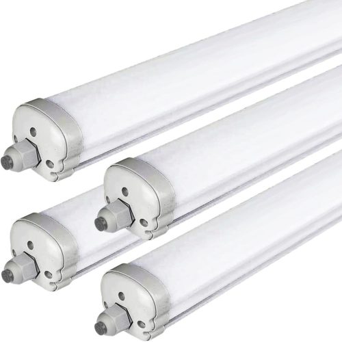 ZONE LED 4-dielna súprava vodotesných LED svietidiel IP65 – 120 cm, 36 W, 4320 lúmenov, studená biela 6500 K, osvetlenie do pivnice a vlhkých priestorov, exteriér-interiér