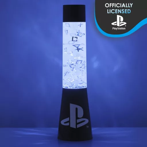 Paladone PlayStation Glitter Flow éjszakai lámpa 33 cm, többszínű hangulatlámpa