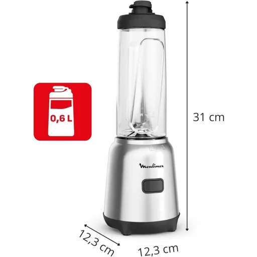 Moulinex Mix & Move 300W hordozható turmixgép 0,8L Tritan palackkal