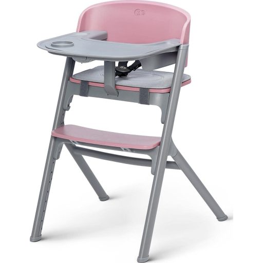 4Kraft LIVY Etetőszék és Pihenőfotel 110 kg-ig, Állítható, Ergonomikus, Rózsaszín