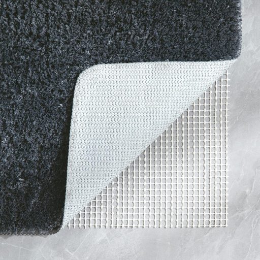 MIULEE Kupaonski Tepih 60x90cm Protuklizni Perivi Sivi