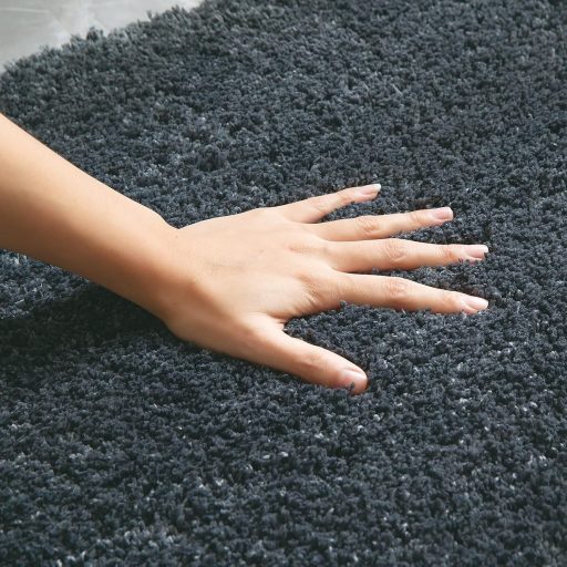 MIULEE Kupaonski Tepih 60x90cm Protuklizni Perivi Sivi