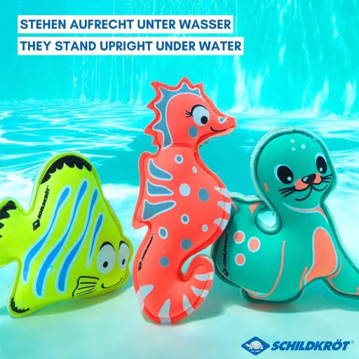 Schildkröt Neopren Set životinja za ronjenje, 3 komada - za vodeni trening