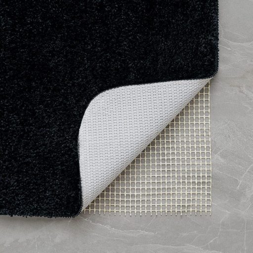 MIULEE Fürdőszobai Szőnyeg 45x120cm Csúszásmentes Mosható Fekete