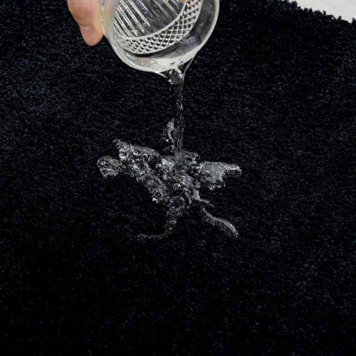 MIULEE Kúpeľňová predložka 45x120cm protišmyková umývateľná čierna