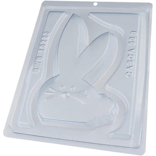Silikónová forma v tvare zajaca na horúcu čokoládu - 3-dielna súprava BWB