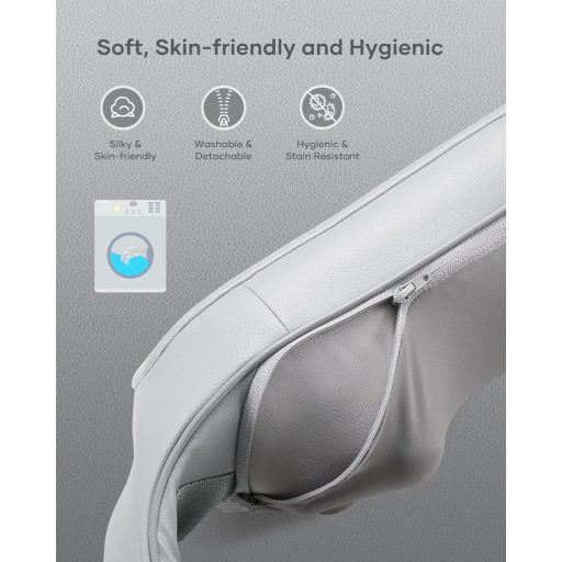 Aparat de masaj Shiatsu pentru gât și umeri Careboda cu încălzire, masaj profund pentru ameliorarea durerilor musculare