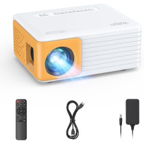 YOTON Y3 Mini Projektor 1080P Támogatással - 10000L Hordozható Házimozi Projektor, 50% Zoom, HDMI/USB/Telefon/PS5/TV Stick Kompatibilis