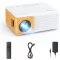 Mini Proiector YOTON Y3 cu suport 1080P - Proiector portabil Home Cinema 10000L, Zoom 50%, Compatibil HDMI/USB/Telefon/PS5/Stick TV