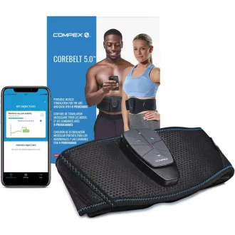   Compex Corebelt 5.0 Izomstimulációs Öv Unisex Edzéshez - S-M, Black
