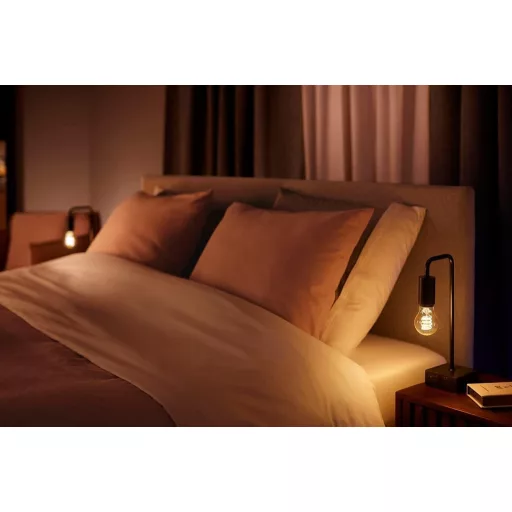 Philips Hue White E27 Filament LED izzó 550 lm, dimmelhető okos lámpa