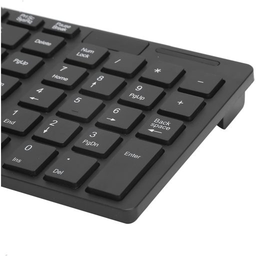 Set tastatură și mouse wireless Elprico, 101 taste, rază de acțiune 10m, mod Smart Sleep