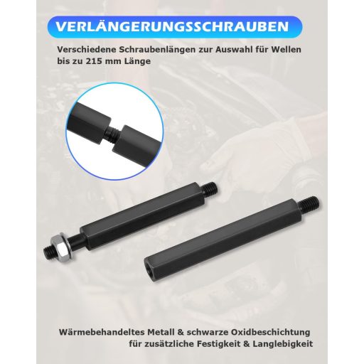 DAYUAN 12 részes csapágy lehúzó készlet lflywheel szeparátor tárolóval