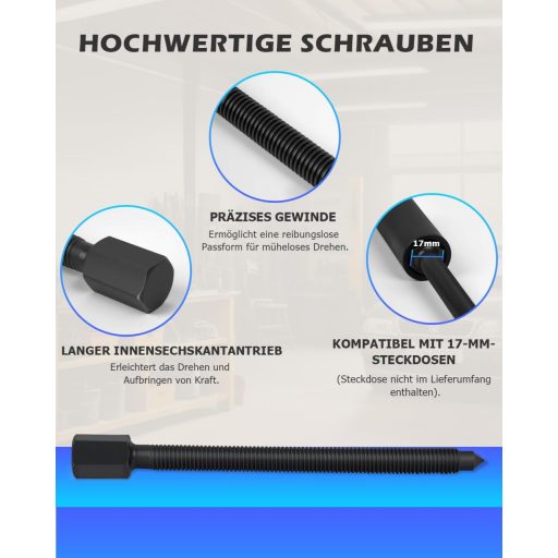 DAYUAN 12 részes csapágy lehúzó készlet lflywheel szeparátor tárolóval