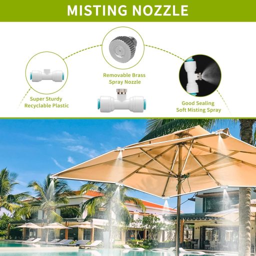 ACTION 28m Porlasztó Öntözőrendszer - Kültéri Permetező Szett Hűtő Funkcióval