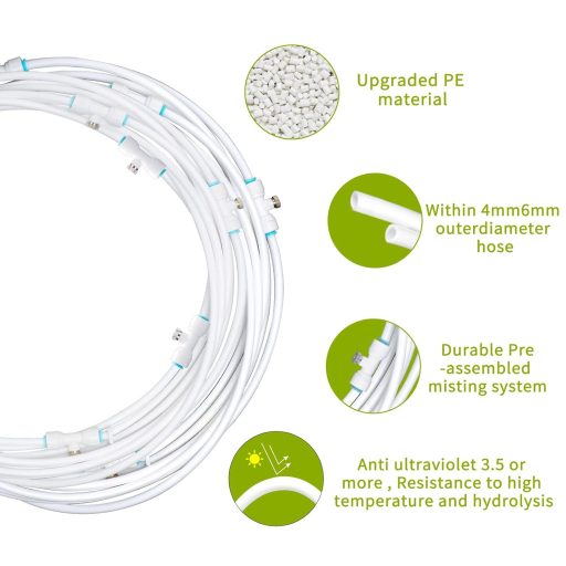 ACTION 28m Porlasztó Öntözőrendszer - Kültéri Permetező Szett Hűtő Funkcióval