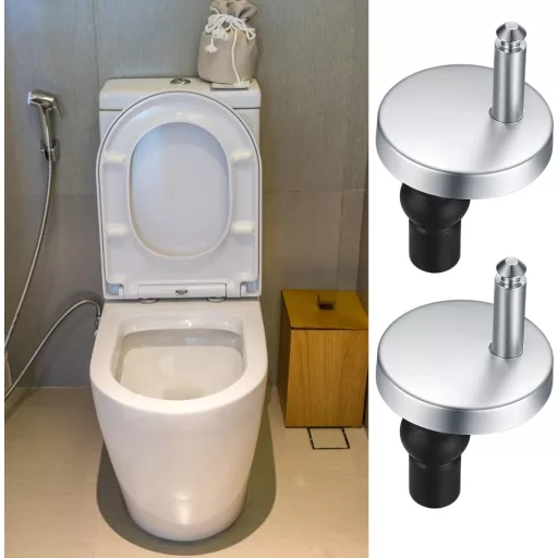 WELHAEPI WC ülőke csavar szett 2db rozsdamentes acél zsanér rögzítő