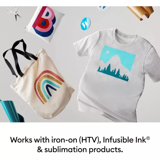 Cricut EasyPress 3 hőprés 30x25cm vasalható vinyl nyomtatáshoz kék