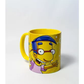   Simpsons Milhouse Van Houten Bögre - Hivatalos A Simpson Család Kerámia Kávésbögre Fogantyúval, 400g, Gyűjtői Darab