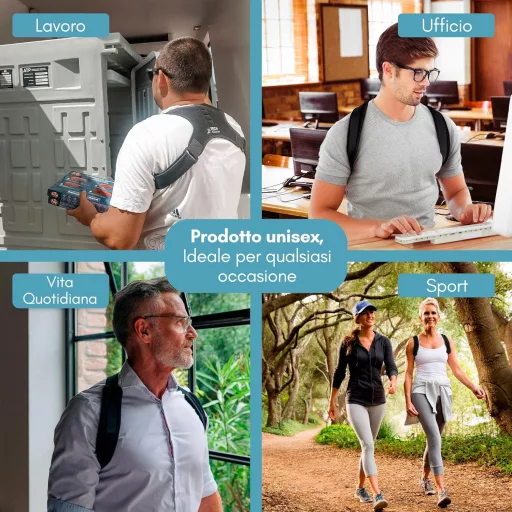 Corector de Postură pentru Spate TECH THERAPEUTICS, Dispozitiv pentru Îndreptarea Umerilor