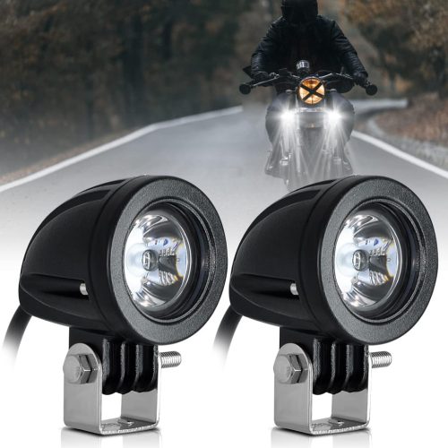 Dinfu 2 Inch LED Motorkerékpár Kiegészítő Fényszóró - 12-24V IP68 Vízálló Spotlámpa ATV UTV Dirt Bike Terepjáró Csónak Pickup Járművekhez