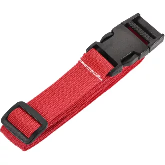   Piros utazási bőröndszíj gyorscsattal, 1 méteres - Sourcing Map