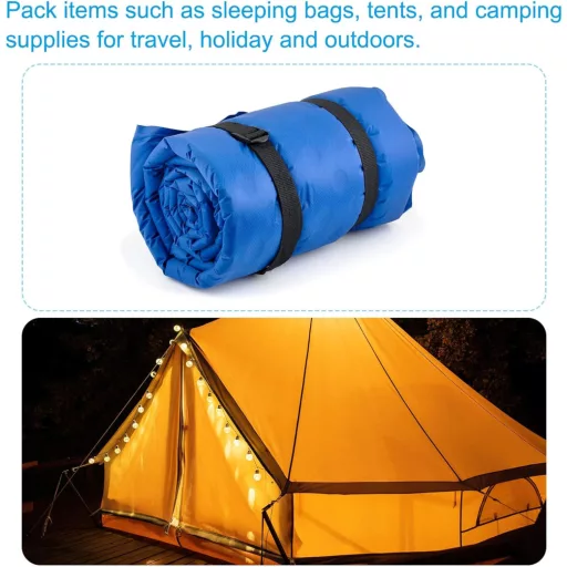 Piros utazási bőröndszíj gyorscsattal, 1 méteres - Sourcing Map