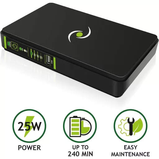 Tecnoware ERA PLUS DC UPS 8800mAh - WLAN/Modem/Kamera Védelme, POE 24V/48V