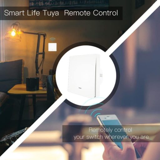 MOES WiFi Smart vypínač - kompatibilný s Alexa a Google, 1-tlačidlový
