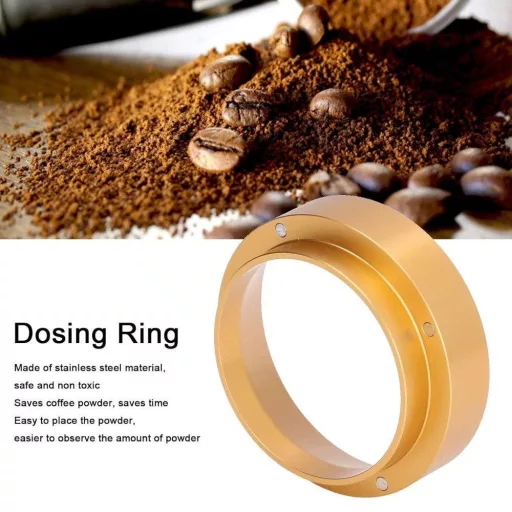 YOUTHINK Pâlnie dozatoare cafea aurie 51mm - Oțel inoxidabil