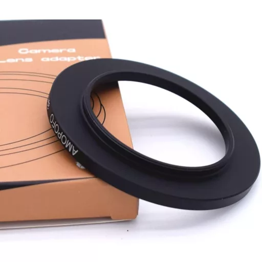 AMOPOFO 30mm-52mm Lencsekonverter Adapter CNC Fém Kamera Szűrőgyűrű