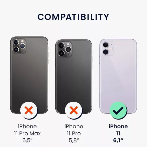 Silikónový kryt kwmobile na iPhone 11, oranžový – Ochranný kryt kompatibilný s bezdrôtovým nabíjaním