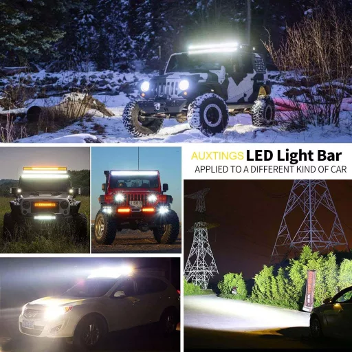 AUXTINGS 3m 40A 12V LED lámpa vezeték szett távirányítóval