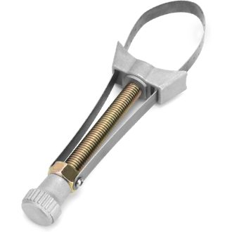 QWORK Olajszűrő Kulcs Fém Szíjjal 60-120mm Átmérőhöz