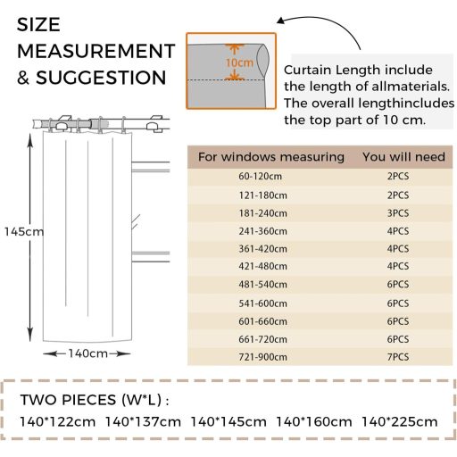 MRTREES Perdele bej, semitransparente, cu aspect de in - 145x140 cm, cu bride, pentru decorarea livingului, dormitorului, camerei copiilor, 2 bucăți