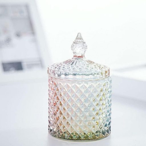 Üveg Édességtartó Fedéllel - 18 x 10 cm Újracsomagolt termék