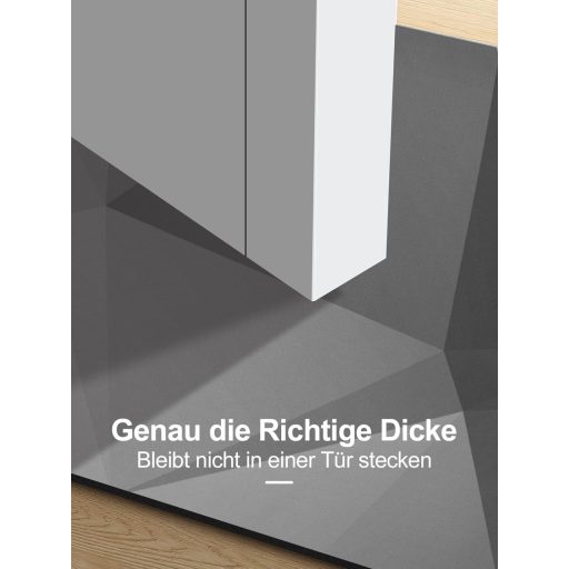 Homlab fürdőszobai csúszásmentes fürdőszőnyeg 40x60 cm szürke