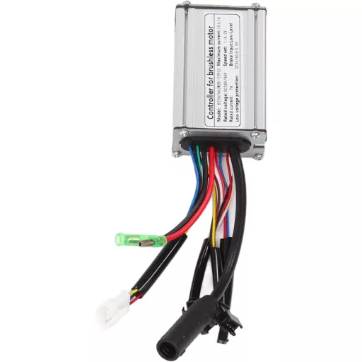 BuyWeek 36V/48V 250W Elektromos Kerékpár Motor Vezérlő Készlet LCD4 Kijelzővel