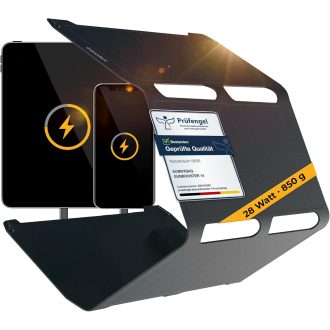   Sunnybag Sunbooster 28W Összecsukható Napelem Töltő USB Kültéri Túrázáshoz