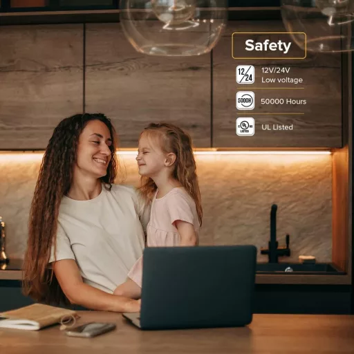 BTF-LIGHTING FCOB Rugalmas LED szalag 5m 336 LED természetes fehér 40W dimmelhető