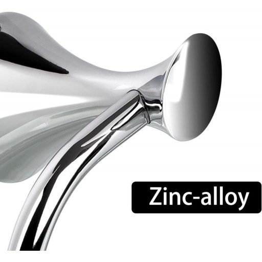 Srebrni Cink Zidni Držač za Ručnike - Polirani, Premium Kvaliteta