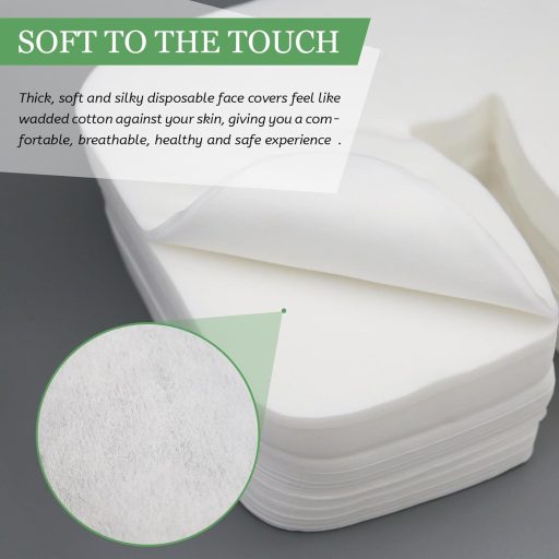 Luriseminger 100 db Masszázságy Arcpárna Eldobható Orlyuk Betét Fejpárna Masszázs Asztal