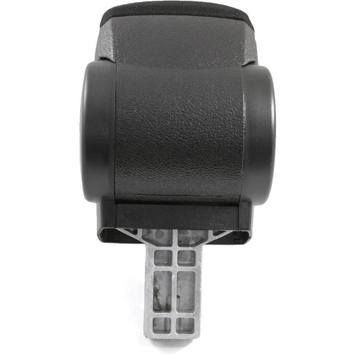 Consolă centrală cu cutie de depozitare pentru Opel Corsa C (2000-2008), neagră, textil