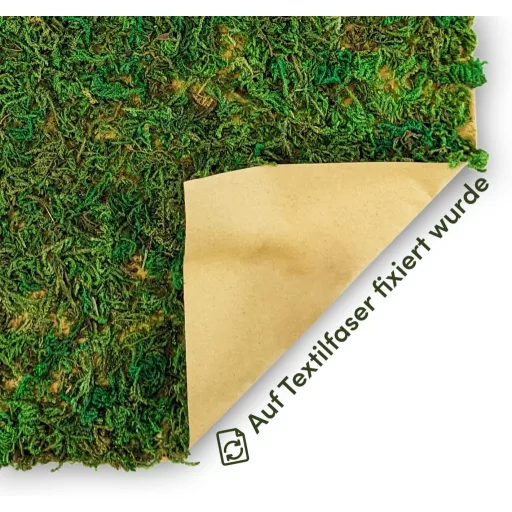 Netuno Mușchi Plată Verde A4 297x210mm Mușchi Natural Pe Bază de Textil, Decorațiuni, Artizanat, Paște, Crăciun, Floristică