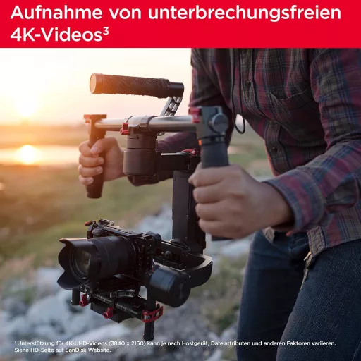 Pamäťová karta SanDisk Extreme SDXC 64GB V30 170MB/s 4K video
