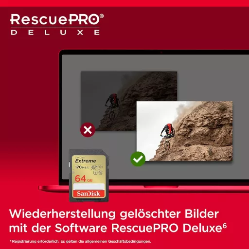 Pamäťová karta SanDisk Extreme SDXC 64GB V30 170MB/s 4K video