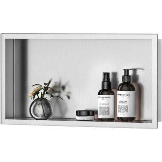   IKEA kupaonska polica - Nehrđajući čelik, jedna razina, novo zapakirano